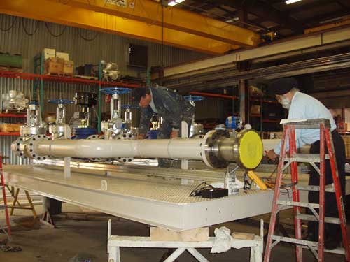 Full Calibration and Testing of Propane / Butane Mixing Station